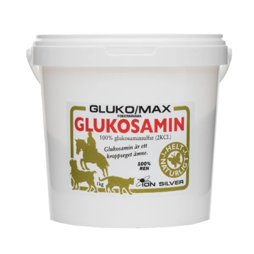 Glukosamin - GLUKO/MAX Ion Silver 100% Ren
 Storlek-1kg