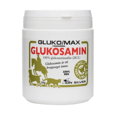 Glukosamin - GLUKO/MAX Ion Silver 100% Ren
 Storlek-500 g