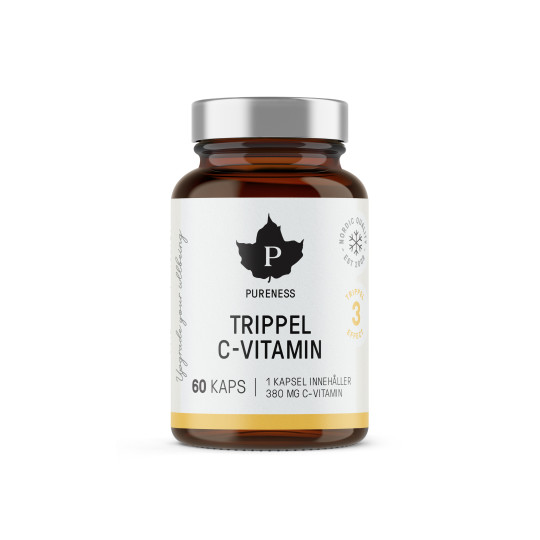 Trippel C-Vitamin 60 kapslar
Pureness
