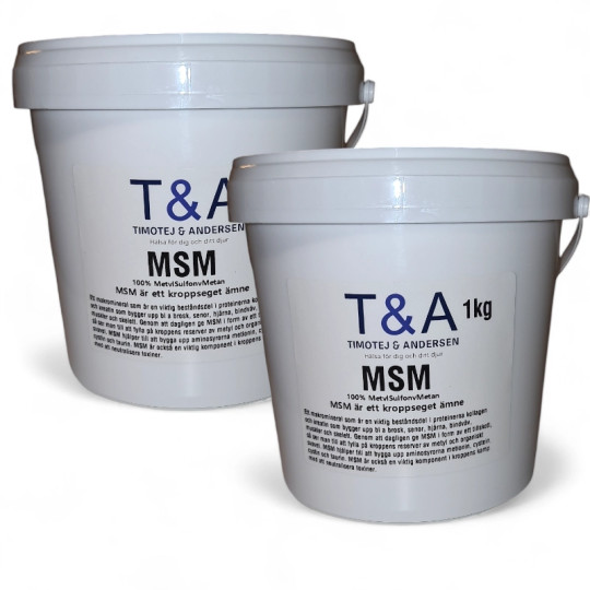 MSM T&A 100% (2 X 1kg)