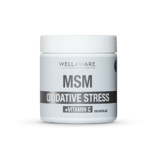 MSM + Vitamin C 100 Kapslar, WellAware