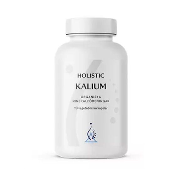 Holistic Kalium 250 mg 90 kapslar