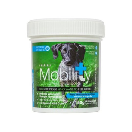 Natural Vet.care Mobility för hälsosam ledfunktion, hund (Pellets 150g)