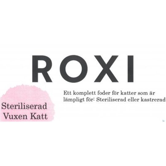 ROXI - Katt Steriliserad Lax och vit fisk Vuxen 1,5kg