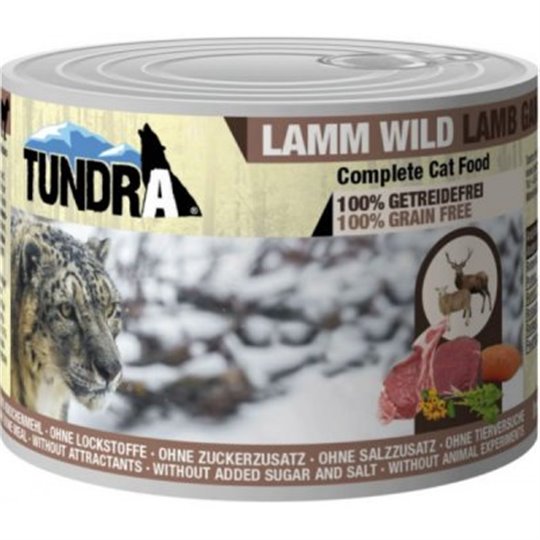 Tundra Blötmat Till Katt 200gr - Lamm & Vilt