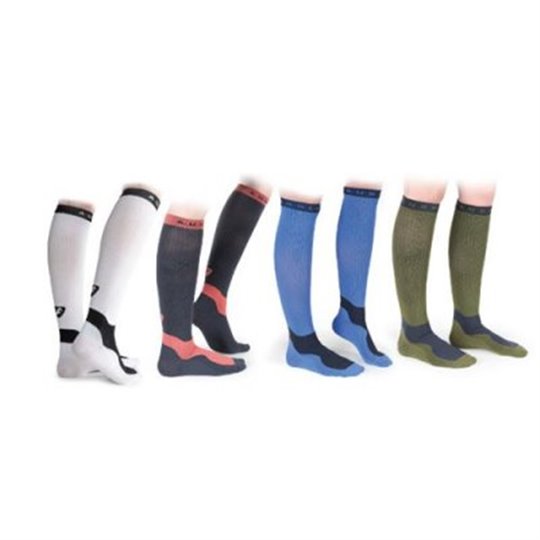 Aubrion Perivale Compression Socks (Navy/Pink)
